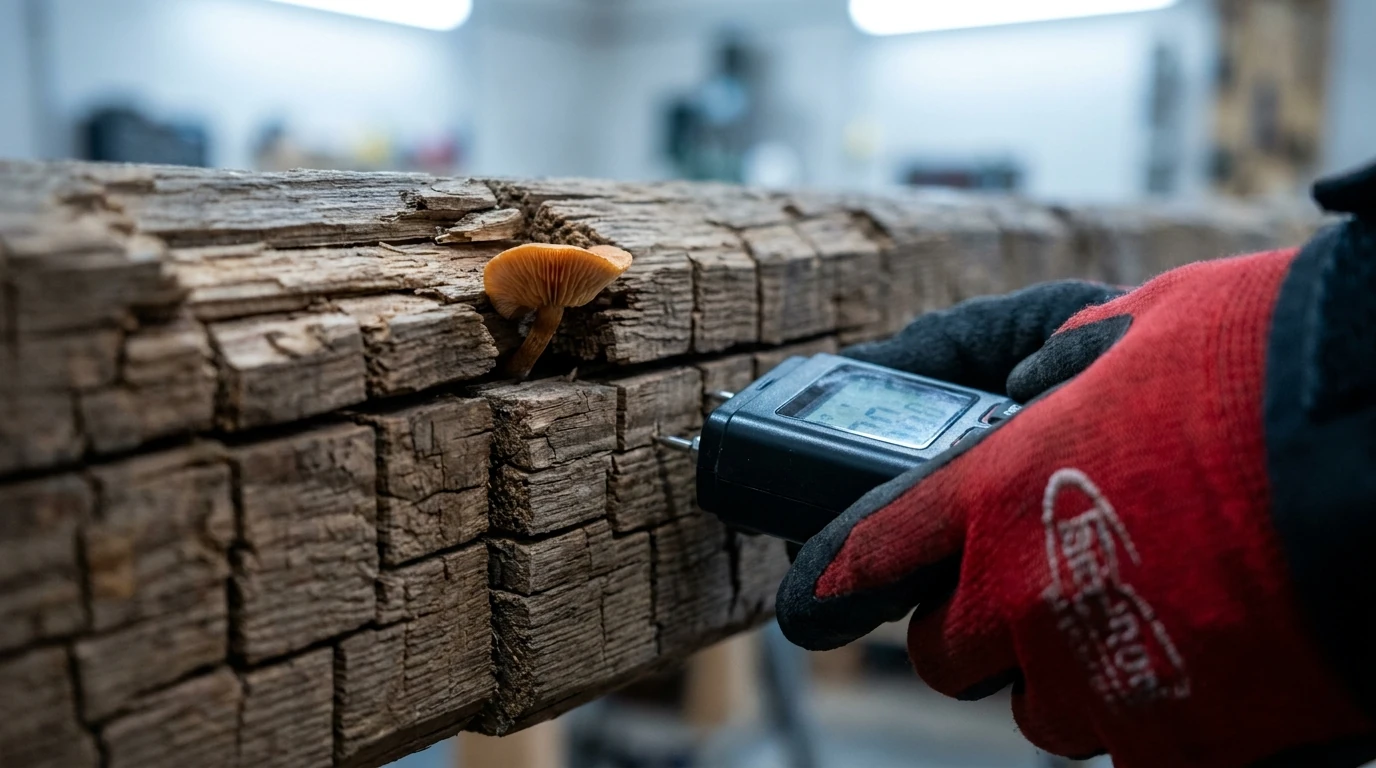 What does advanced dry rot look like: how to identify dry rot