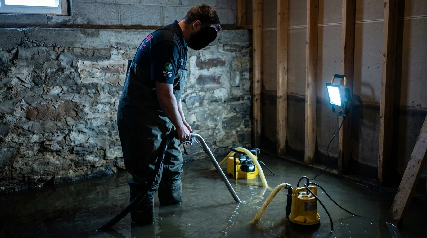 There's Water in My Basement! What to Do Right Now