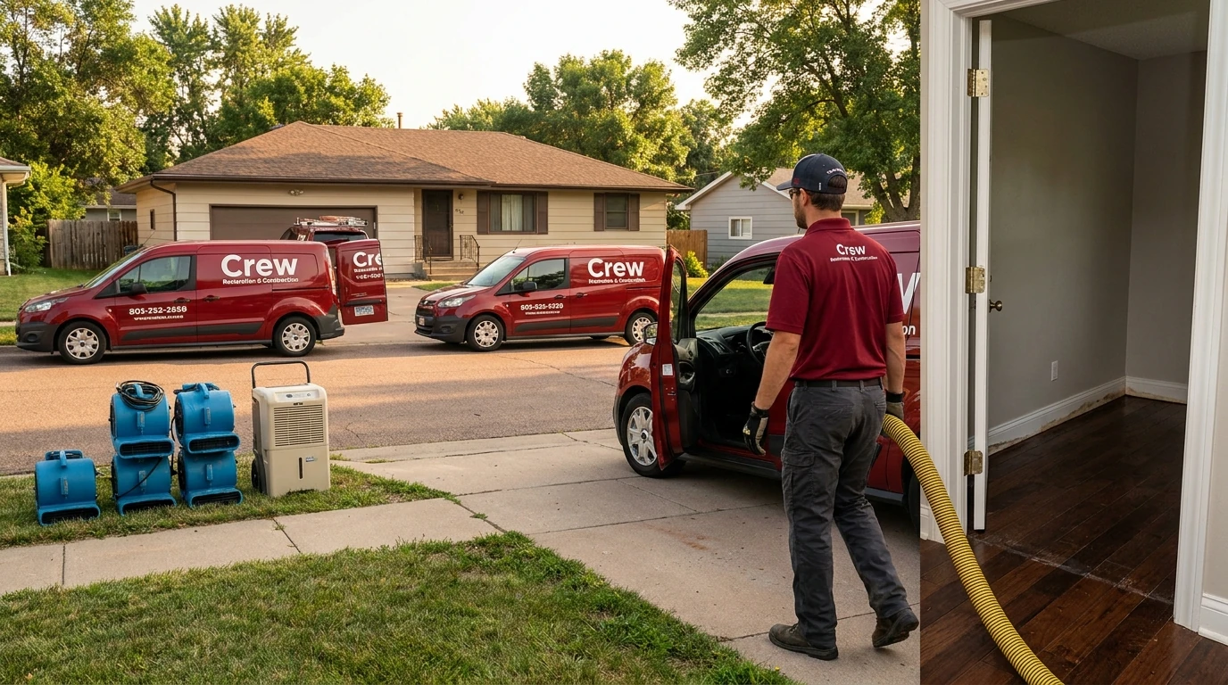 Water Damage Restoration Cost in Sioux Falls, SD (2026 Pricing Guide)
