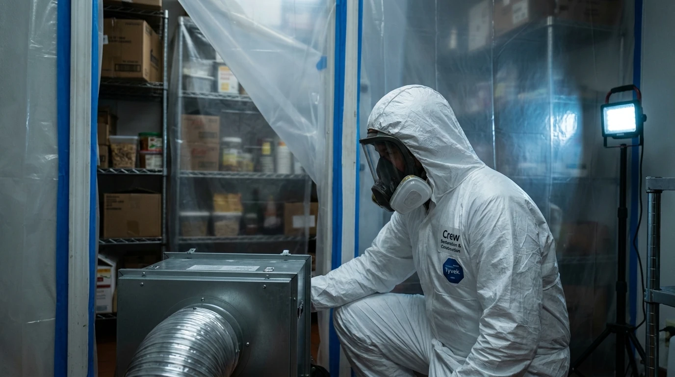 How do you get rid of mold in a commercial kitchen safely: what to do about mold issues in a restaurant kitchen