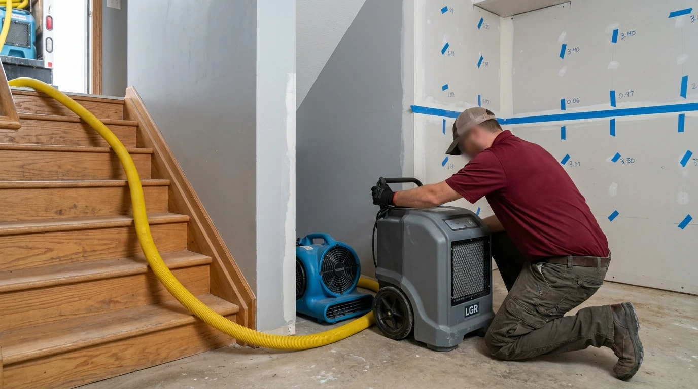 What should you do before anyone arrives: who to call for flooded basement